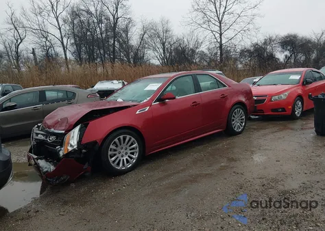 2010 Cadillac Cts Premium из США, поврежденный, VIN 1G6DS5EV3A0128444